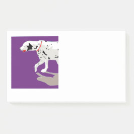 Dalmatische kunst Post-it® notes, 10 "x 6" Notes