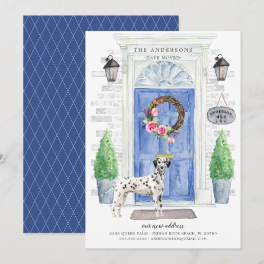 Dalmatische mededeling over de verplaatsing van de kaart (Voorkant / Achterkant)