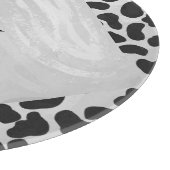 Dalmatische Monogrtam Black en White Prints Snijplank (Hoek)