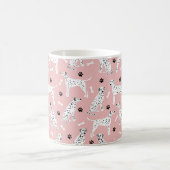 Dalmatische poten en Botten KoffieMok (Center)