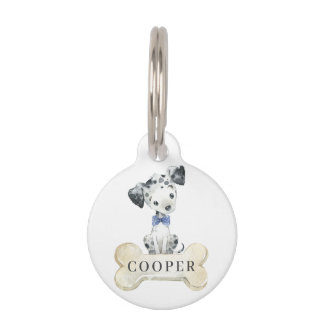 Dalmatische Puppy Hond Huisdierpenning