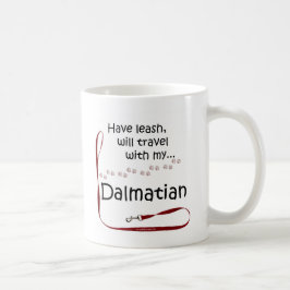 Dalmatische reisleiband koffiemok