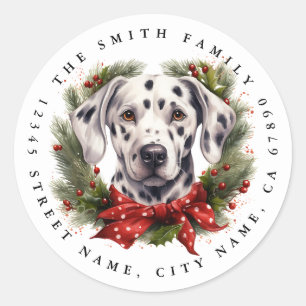 Dalmatische ronde Stickers