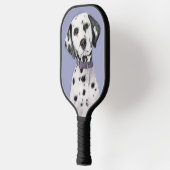 Dalmatische schilderijen - Kute Original Dog Art Pickleball Paddle (Links)