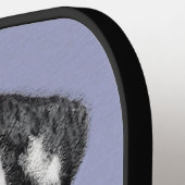 Dalmatische schilderijen - Kute Original Dog Art Pickleball Paddle (Links Detail)