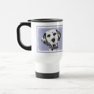 Dalmatische schilderijen - Kute Original Dog Art Reisbeker