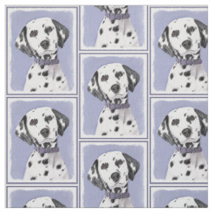 Dalmatische schilderijen - Kute Original Dog Art Stof