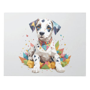 Dalmatische speelse Schattige leuke dier kleurrijk Notitieblok