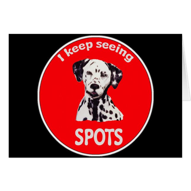 Dalmatische Spots (Voorkant Horizontaal)