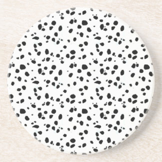 Dalmatische spots, Dalmatische print, Dalmatian Fu Zandsteen Onderzetter