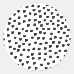 Dalmatische Spots Ronde Sticker