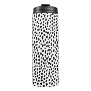 Dalmatische Spots (zwart/wit) Thermosbeker