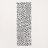 Dalmatische Spots (zwart/wit) Yogamat (Achterkant)