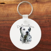 Dalmatische vader 2 sleutelhanger (Voorkant)