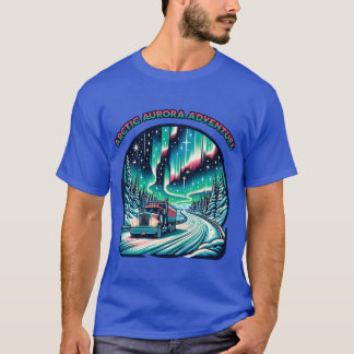 Dalton Highway Dalton Highway Alaska Arctisch auro T-shirt