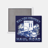 DALTON HIGHWAY HAUL ROAD MAGNEET (Voorkant / Achterkant)