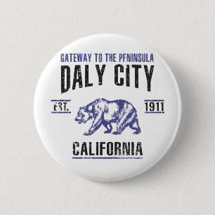 Daly City Ronde Button 5,7 Cm