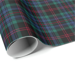 Daly Clan Tartan Ierse geruite patroon Cadeaupapier