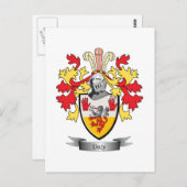 Daly Coat of Arms Briefkaart (Voorkant / Achterkant)
