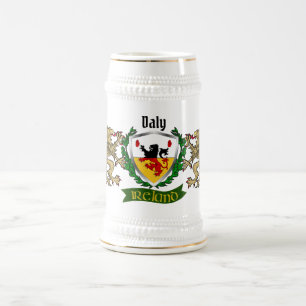 Daly/O'Daly Ierse schild gepersonaliseerde bierpul