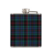 Daly Tartan Monogram Royal Blue Plaid Heupfles (Achterkant)