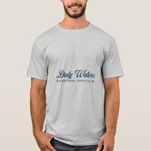Daly Waters Distressed Classic Blue, Australië T-shirt