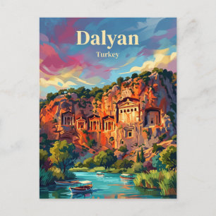 Dalyan - Rotstomben Turkije Briefkaart