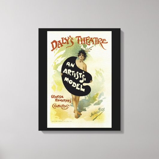 Daly's theater ~ Kunstenmodel Canvas Afdruk (Voorkant)