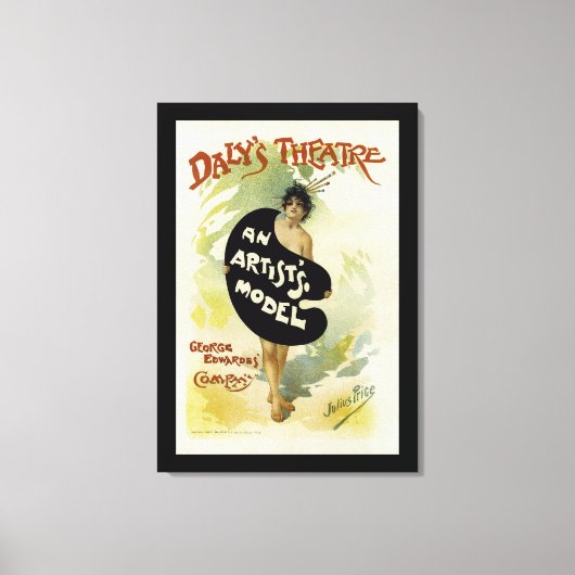 Daly's theater ~ Kunstenmodel Canvas Afdruk (Voorkant)