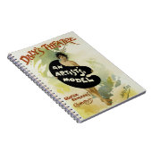 Daly's theater ~ Kunstenmodel Notitieboek (Rechterzijde)