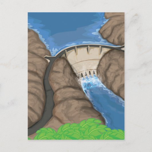 Dam Briefkaart (Voorkant)