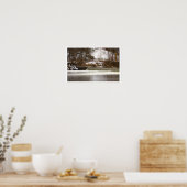 Dam Waterval Foto Poster (Keuken)