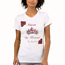 Dama de Honor Red Roses Quinceañera Naam Ruimte