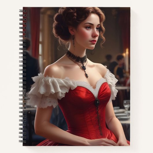 Dama de Rubí Notitieboek (Voorkant)