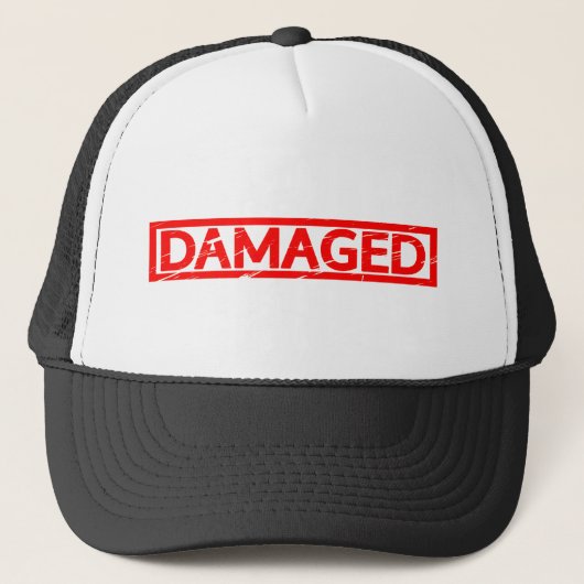 Damage Stamp Trucker Pet (Voorkant)