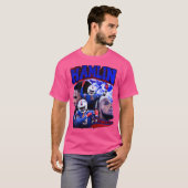 Damar Hamlin Retro bootleg Retro bootleg T-shirt (Voorkant volledig)