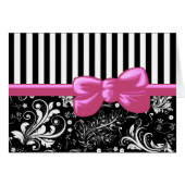 Damas, bandes, lignes, noir et blanc (Devant horizontal)