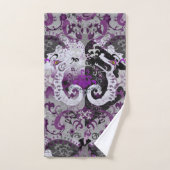 Damas de dragon désisexuel - Couleurs de drapeau d (Serviette à main)