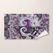 Damas de dragon désisexuel - Couleurs de drapeau d (Serviette à main)