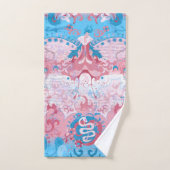 Damas de dragon transgenre - Couleur de drapeau de (Serviette à main)