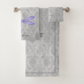 Damas de libellule violette (En situation)