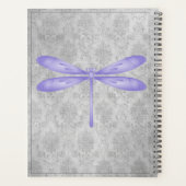 Damas de libellule violette (Dos)