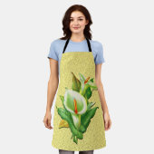 Damas de Pâques Lily or sur tablier Arrière - plan (Porté)