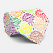 Damas mortes - Chic Cravate crâne de sucre (Roulé)