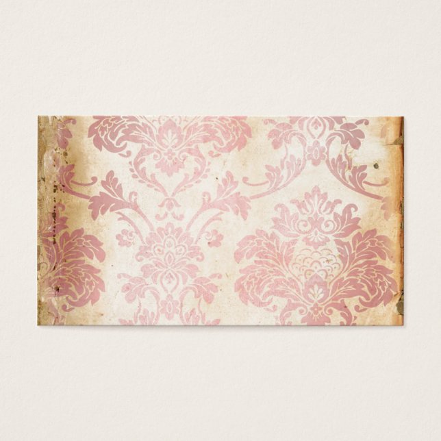 Damas rose vintage (Devant)