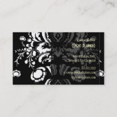 Damas tendance, carte de visite (Dos)