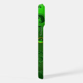 DAMAS VERT TRÈFLE DE LA SAINT PATRICK (Côté droit)