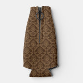 Damasachtergrond 2 flesjeskoeler (Achterkant)