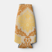 Damasbehang 5 flesjeskoeler (Voorkant)