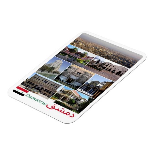 Damasco - Syrië - Mozaïek - Magnet Magneet (Linkerzijde)